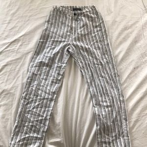 Brandy Melville striped pants